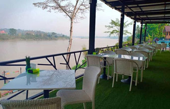 Chiang Khong Teak Garden Riverfront Hotel Restaurant Og Bar