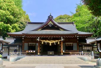 Japan Kumamoto Suizenji Garden Izumi Shrine