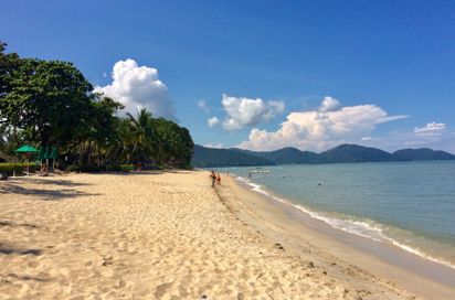 Malaysia Penang Batu Ferringhi Strand