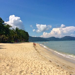 Malaysia Penang Batu Ferringhi Strand