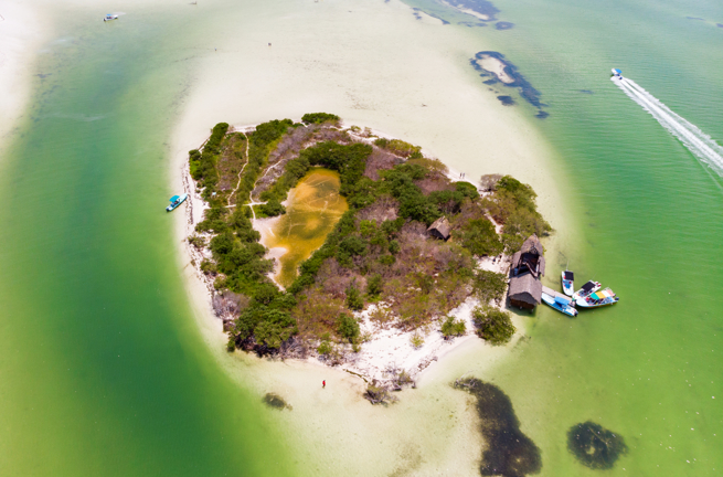 Passion Island Mexico Oppefra