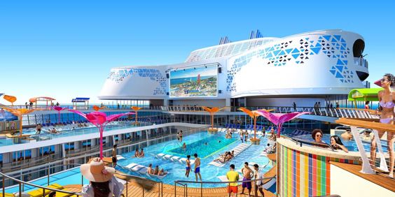 Royal Caribbean Icon Of The Seas Pool 2