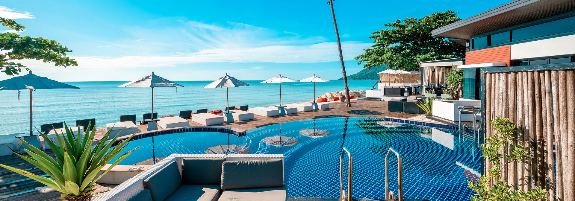 Poolside Villa Terrace