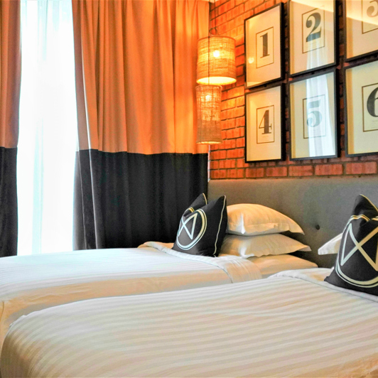 M Boutique Ipoh Room 2Beds