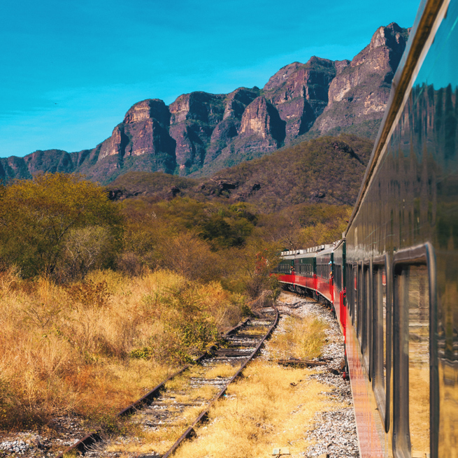 Mexico Chepe Express Tog Kobber Kløften Gi 479773880 Cc