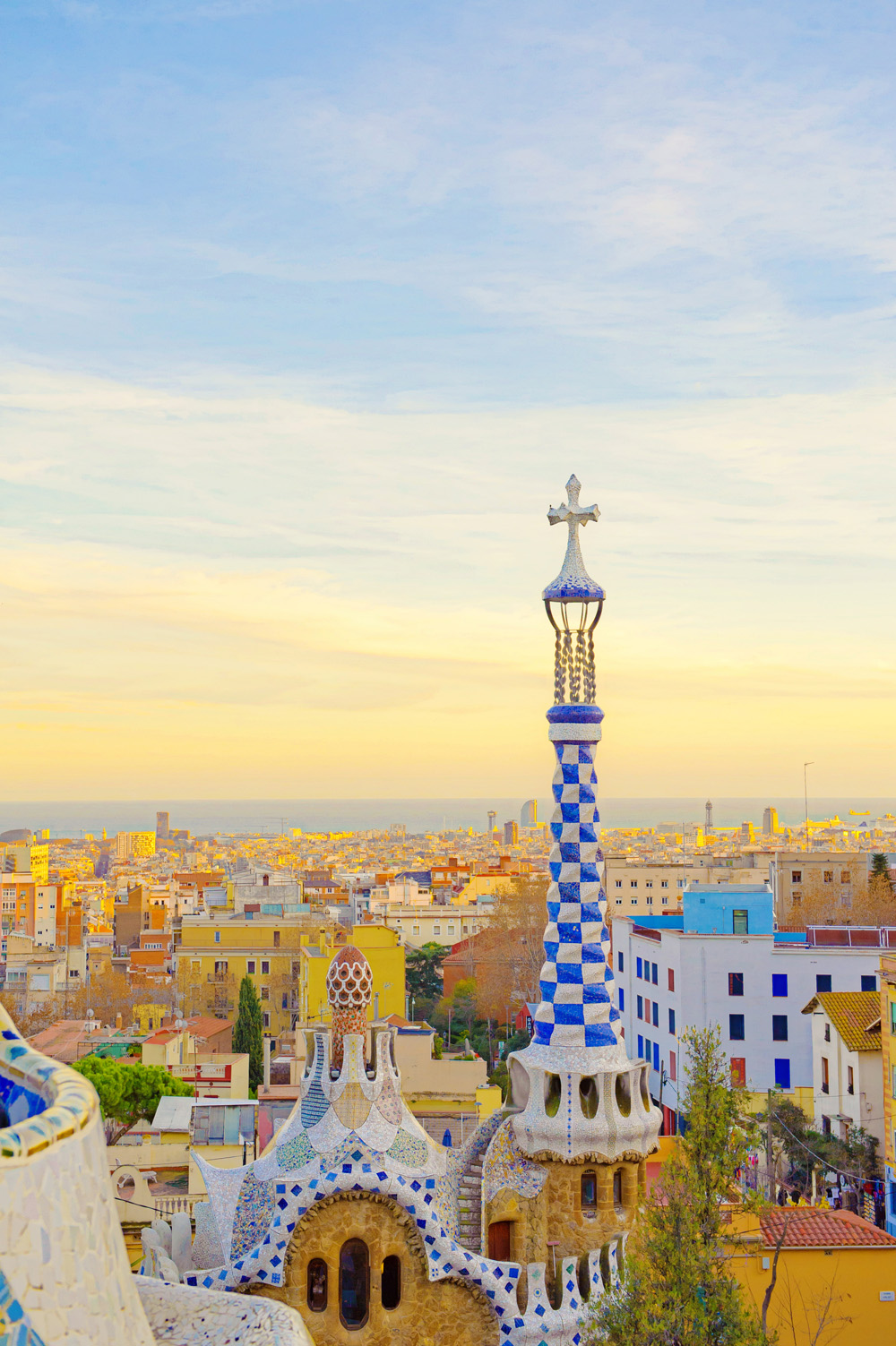 ..og starter og slutter i Barcelona.