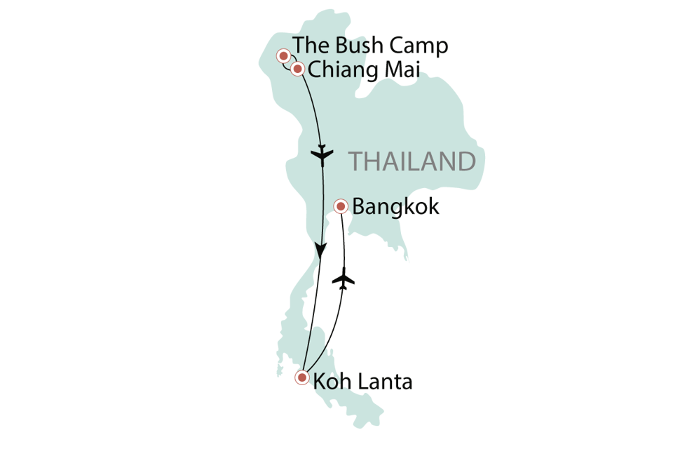 thailand - thailand_tre i en elefanter