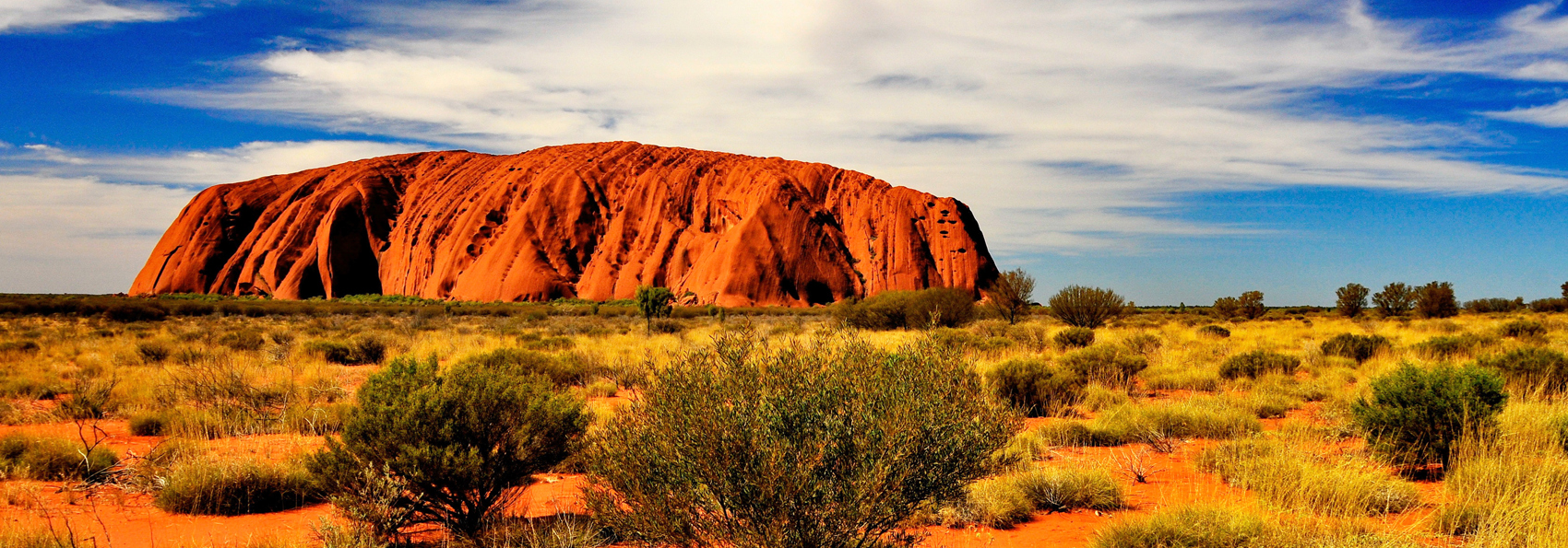 Når du rejser til Australien, er et besøg til Ayers Rock et must!