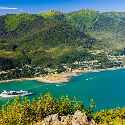 I Juneau er der guldgraver- og pionerstemning