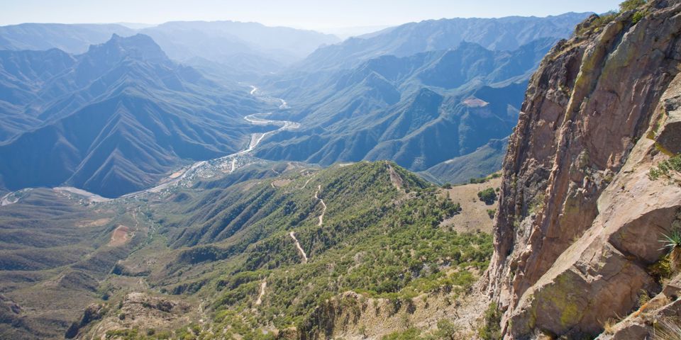 Mexico Kobberkløften Udsigtspunkt Cerro Del Gallego Urique Canyon
