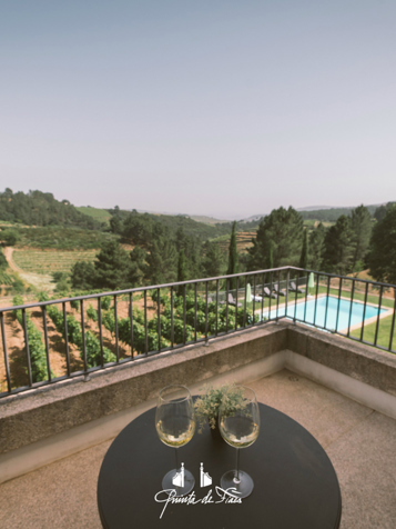 Glæd dig til at overnatte på vingård med udsigt over Dourodalen.