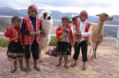 peru - machu picchu_befolkning_boern_01