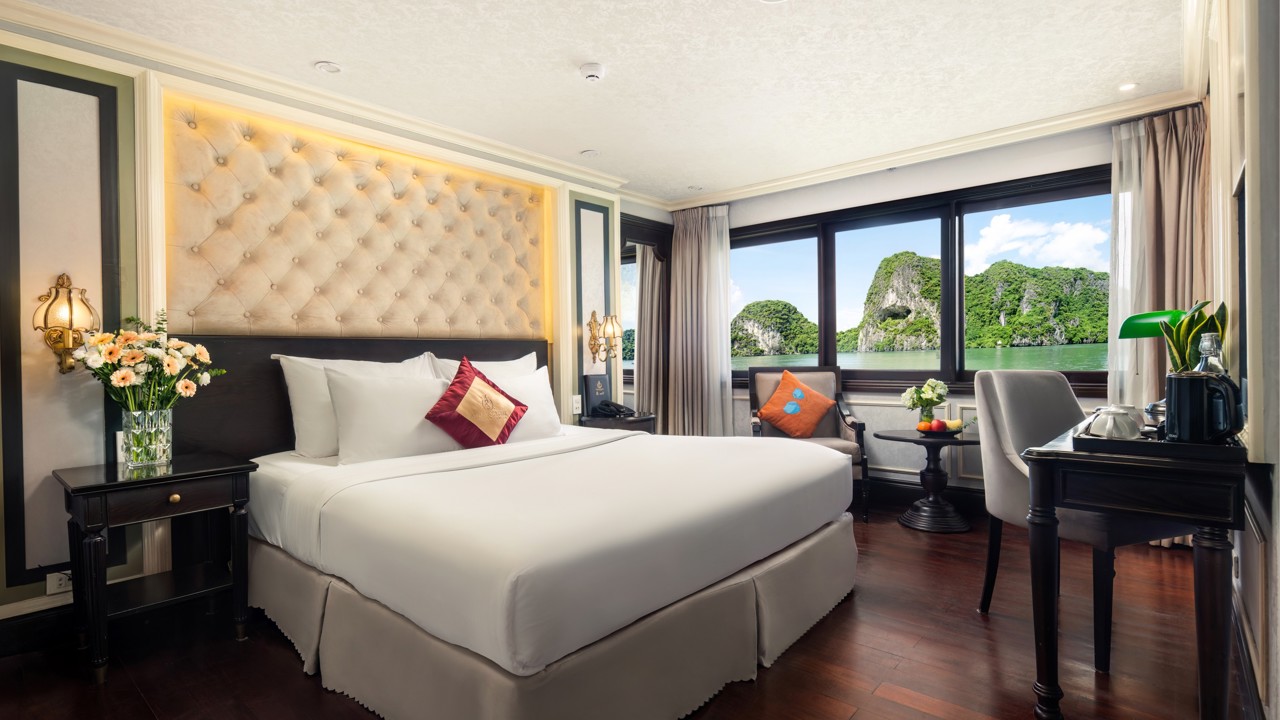Vietnam Halong Bay Athena Cruise Room Luxury 1