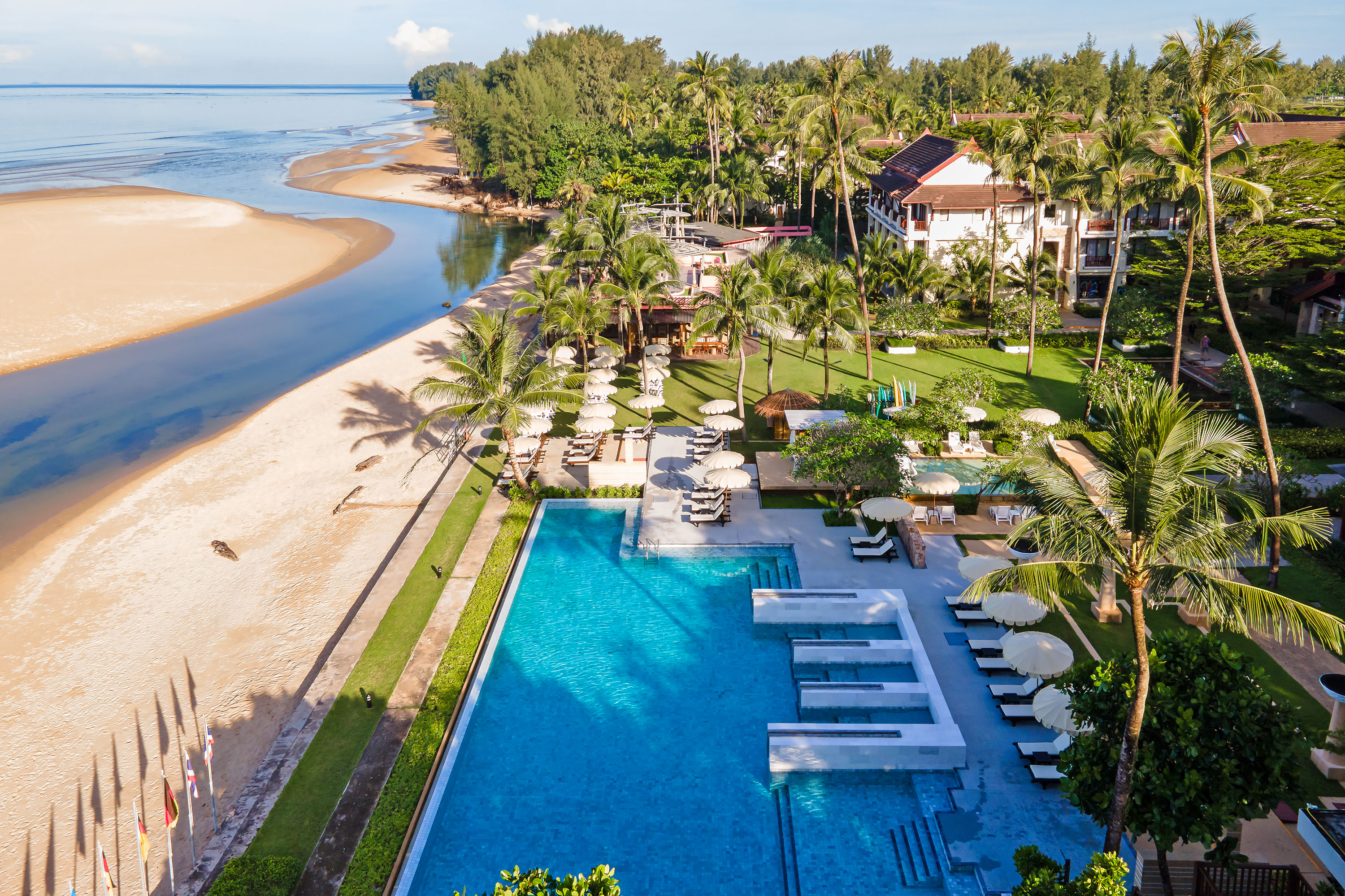 Main Pool And Beach Area