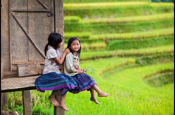 Vietnam - h mong_befolkning_boern_01