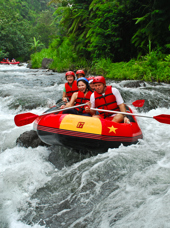 bali - payngan rafting