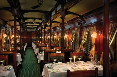 Sydafrika Rovos Rail Dining Car 1