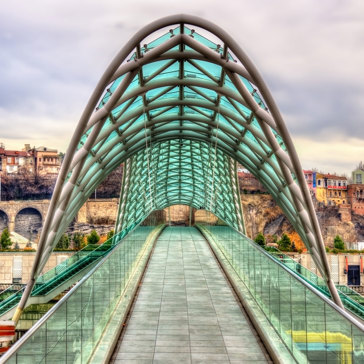 Bridge Of Peace In Tbilis