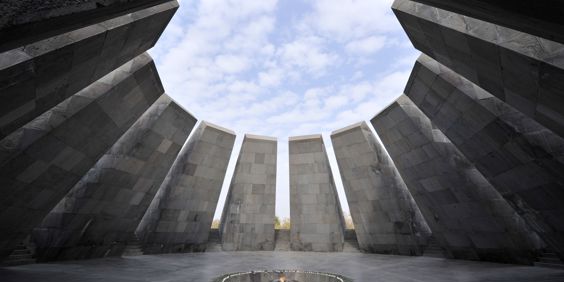 Armenia Yerevan Genocide Memorial Eternal Flame