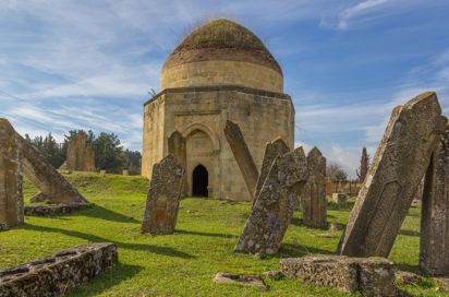 Azerbaijan Yeddi Gumbaz Mausoleum