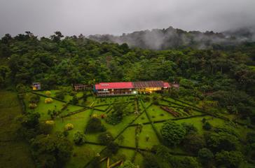 Lodge Drone view