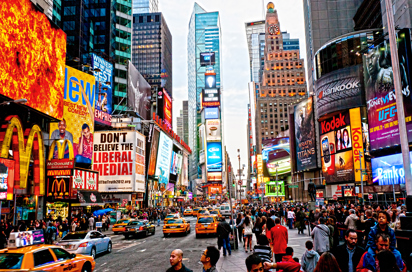 usa - new york times square