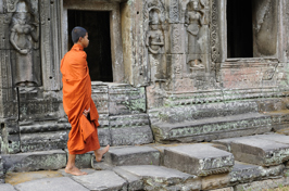 colombia - siem reap_banteay kdei_tempel_munk_02