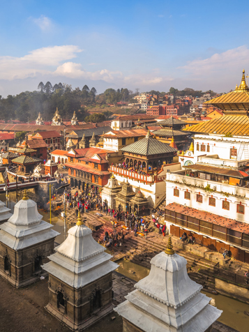 ...og Pashupatinath-templet.