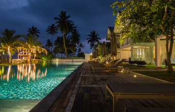Pool By Night
