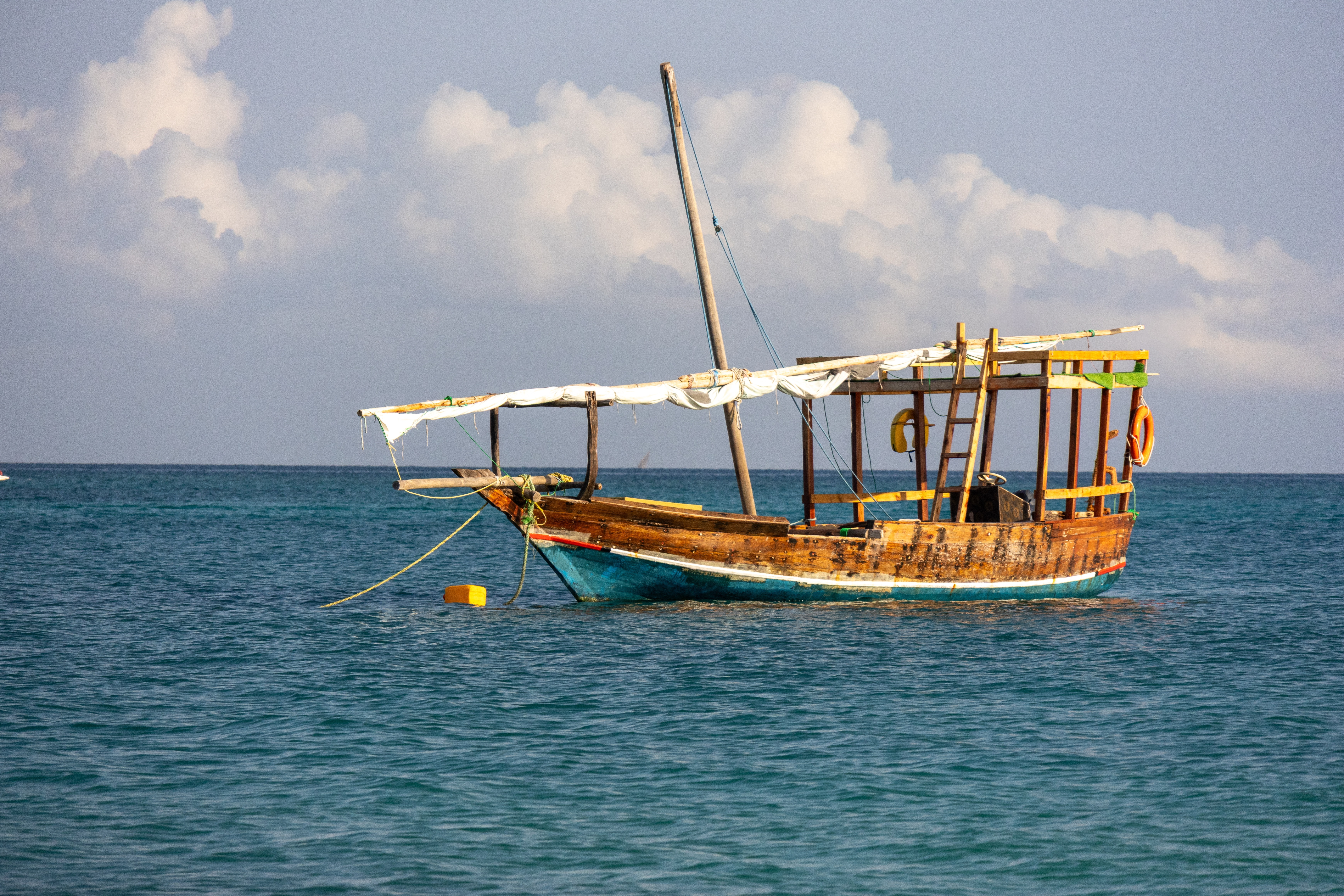 Dhow Båd Zanzibar