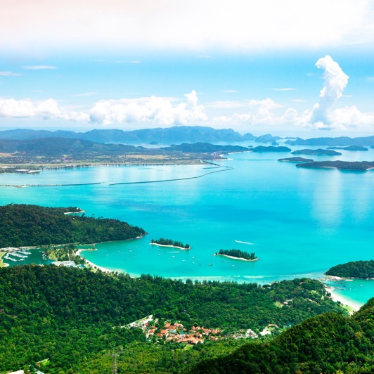 Rejsen afsluttes på Langkawi