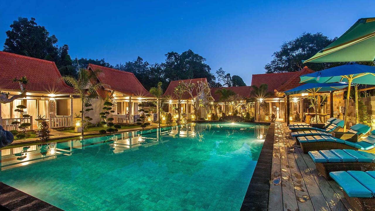 Pool By Night