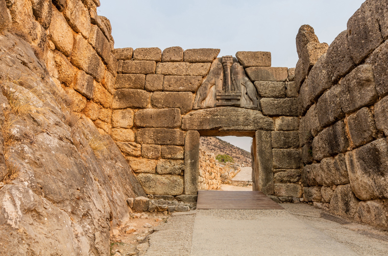 Greece Mycenae Lion Gate