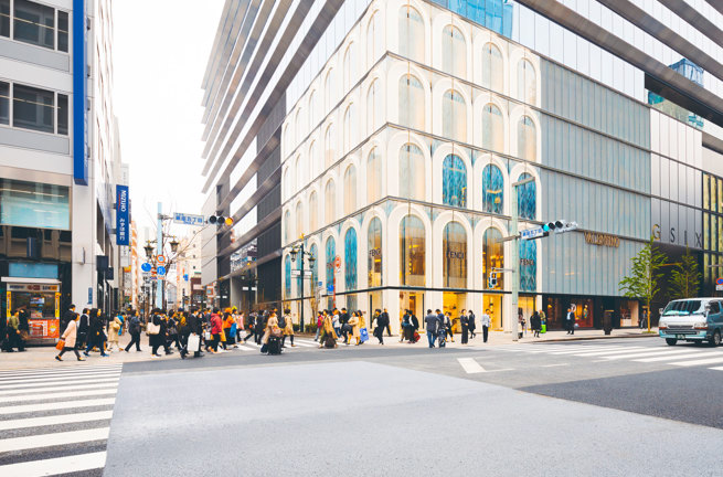 Tokyo Ginza Gettyimages 1221733381