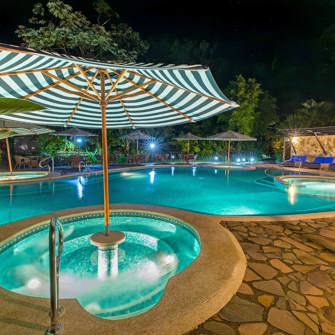 Pool Area Night