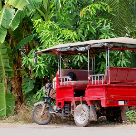 Rød Tuk Tuk 642746980