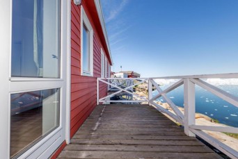 Hotellejlighederne har alle terrasser