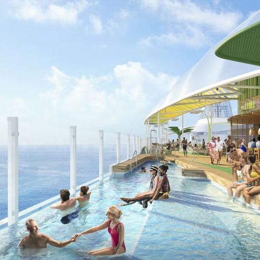 Royal Caribbean Icon Of The Seas Pool 1