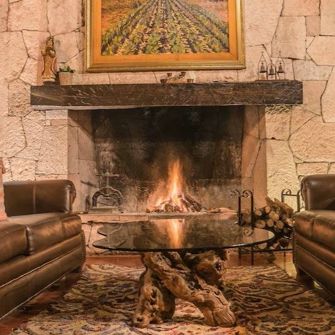 Hotel Misión Cerocahui Fireplace