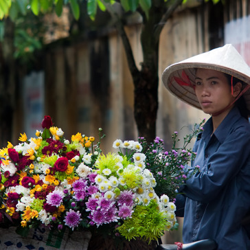 Vietnam - hanoi_blomsterpige_01