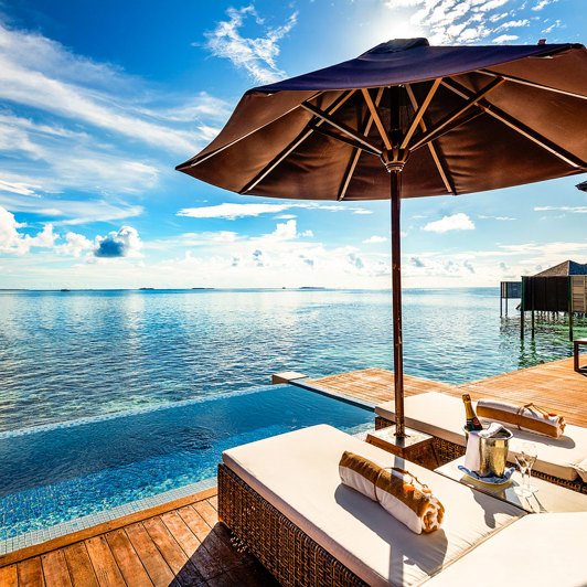 Deluxe Water Villa View