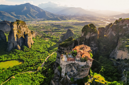 Greece Meteora Holy Monastery Of The Great Meteoron