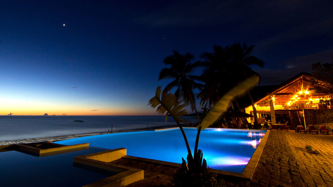 Pool By Night