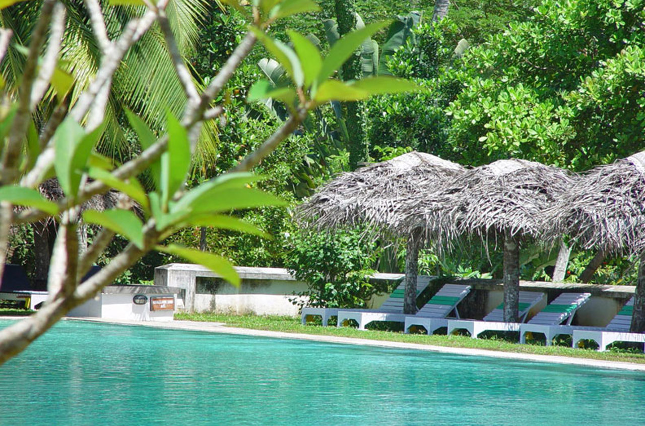 indien - mahabalipuram - ideal beach resort_pool omraade