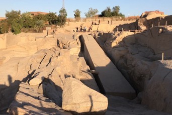 Egypt Aswan The Unfinished Obelisk
