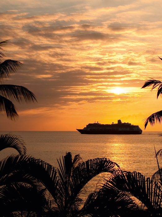 royal caribbean_skib_udvendigt_solnedgang_01