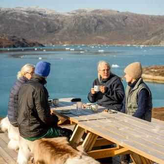 Relaxing By The Restaurant Tent 2