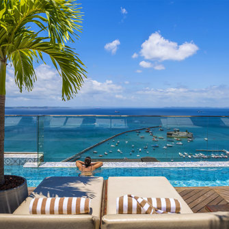 Rooftop Pool View