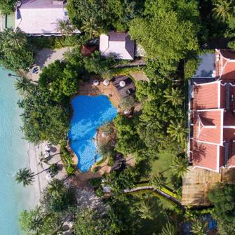 Hotel Luftfoto Sylvan Koh Chang