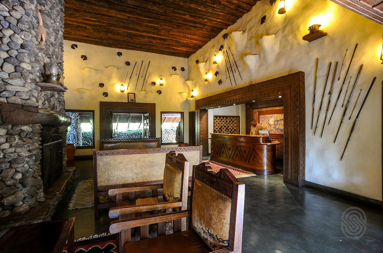 Ngorongoro Serena Safari Lodge Reception
